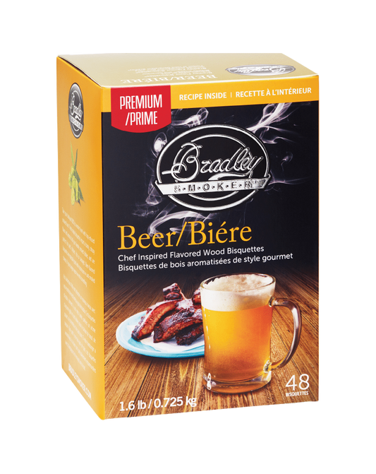Bierbisquetten voor Bradley-rokers