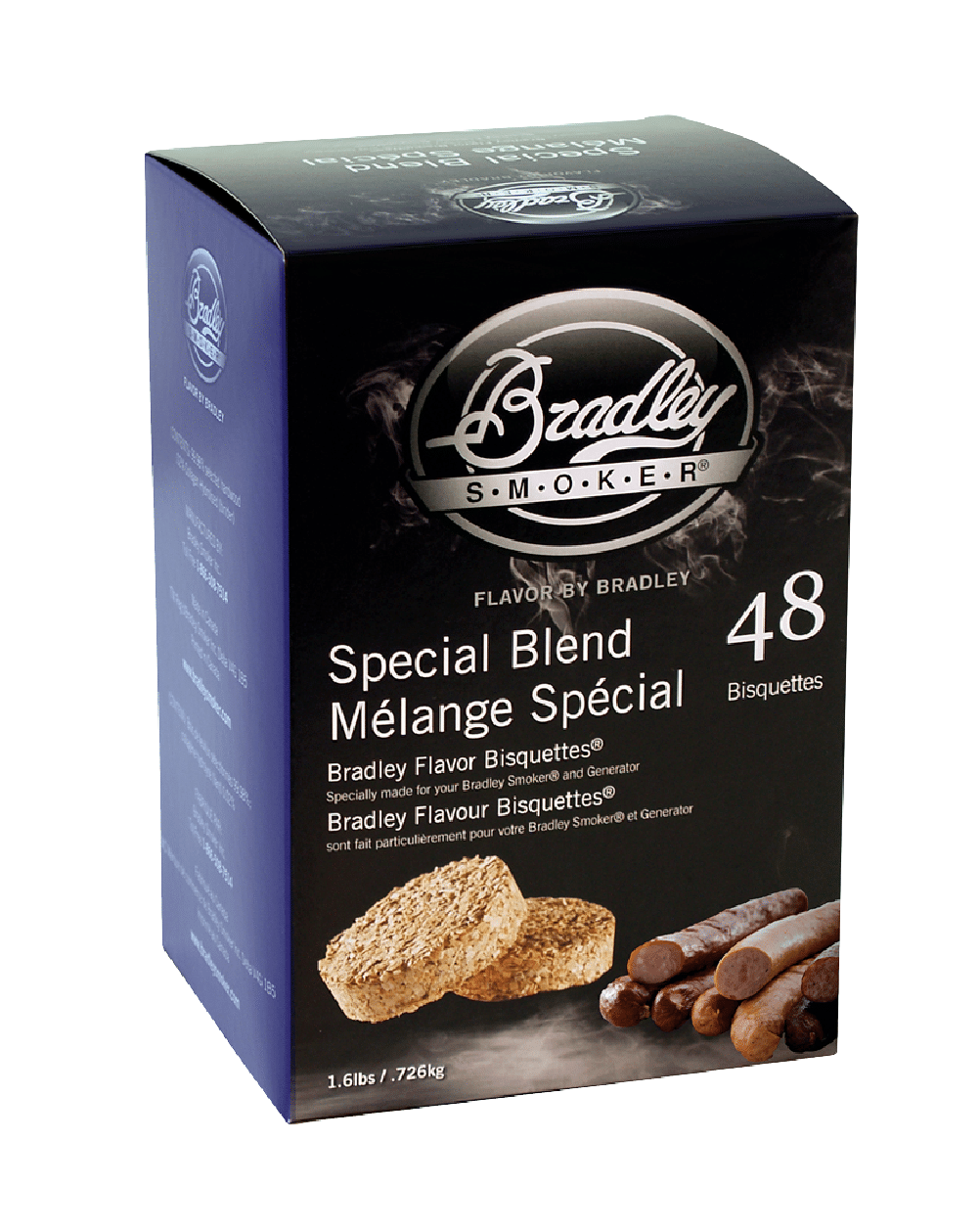 Speciale mixbisquetten voor Bradley-rokers