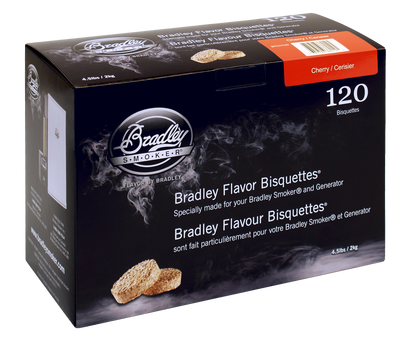 Kersenbisquetten voor Bradley-rokers
