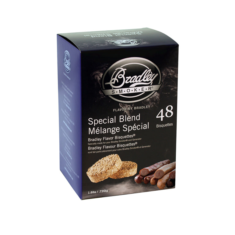 Speciale mixbisquetten voor Bradley-rokers