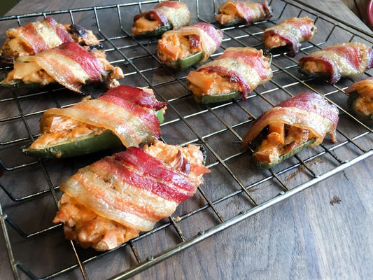 Smoked Fiesta Chicken Jalapeño Poppers