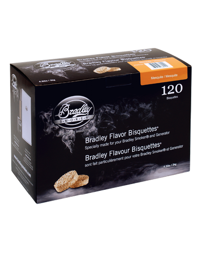 Mesquitebisquetten voor Bradley-rokers