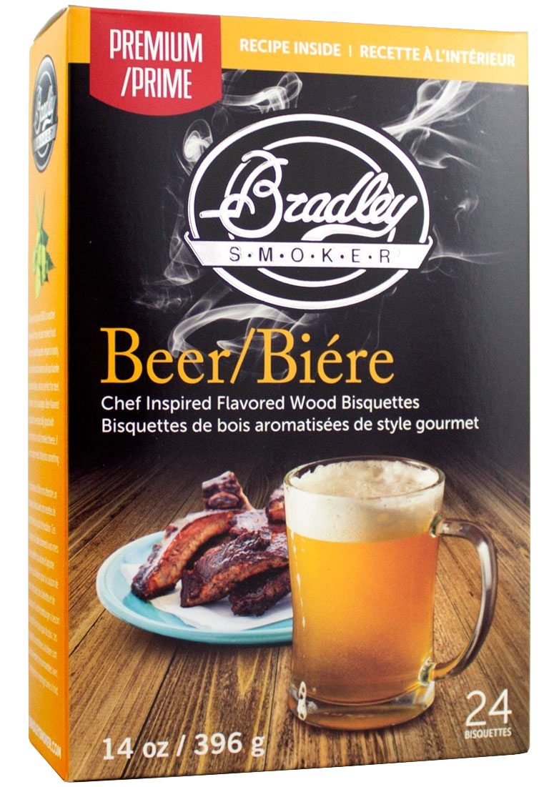 Bierbisquetten voor Bradley-rokers