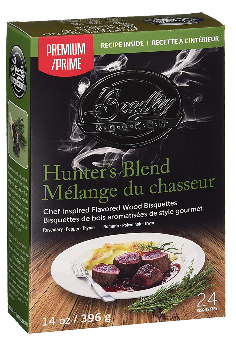 Hunters Blend Bisquetten voor Bradley Smoker